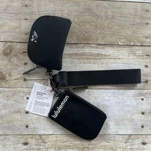 Lululemon Dual Pouch Wristlet keychain